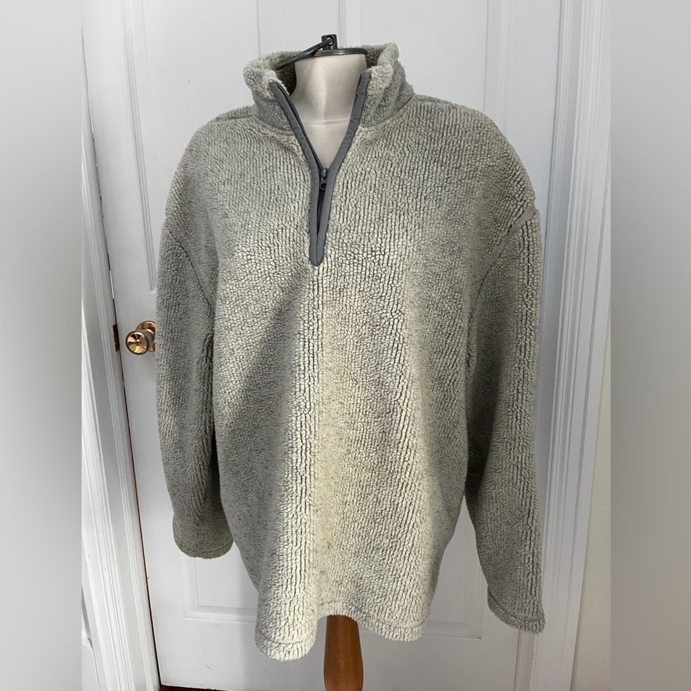 Windriver Outfitting co. Unisex pullover 1/4 zippered sweater size large
